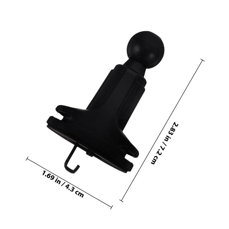 Universal Car Air Vent Phone Holder 17mm Ball Mount Clip for Driving Use - Image 3