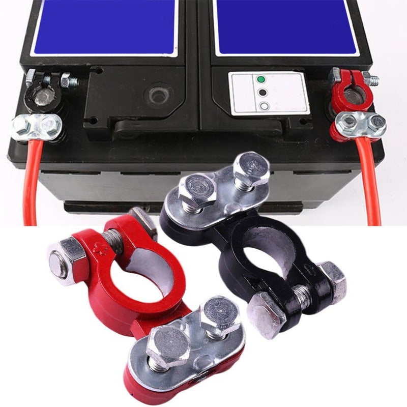 Battery Cable Terminal: Aluminum Alloy, Corrosion-Resistant, Secure Connection - Low Transmission Loss, Flexible Wiring Universal Battery Terminals for Car Battery Replacement - Image 4