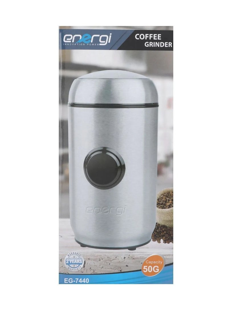 Energi EG-7440 Coffee Grinder (Silver) - Image 4