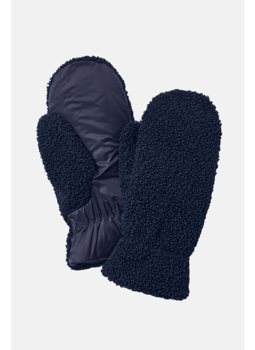 Tchibo - Women 1 Pair Mittens, Navy Blue - Image 1