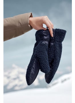 Tchibo Women 1 Pair Mittens, Navy Blue  - Image 2