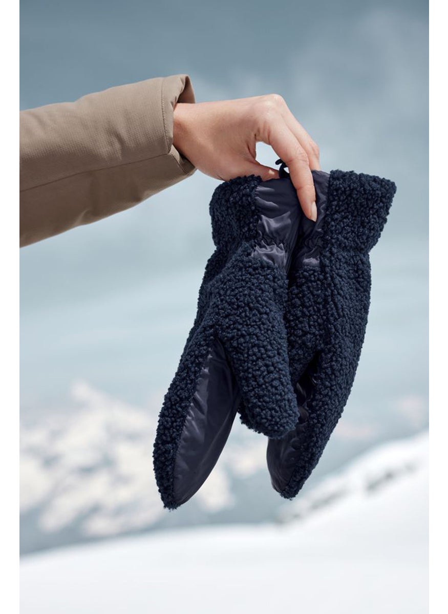 Tchibo - Women 1 Pair Mittens, Navy Blue - Image 1