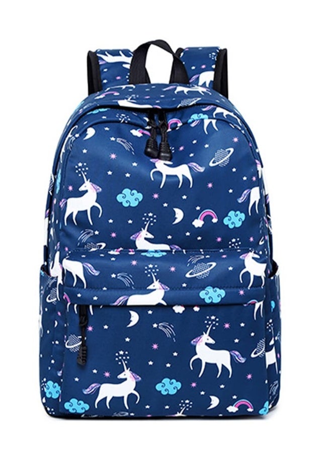 Dream Unicorn School Bag Kids 3-in-1 Bookbag Set, Laptop Backpack Lunch Bag Pencil Case Gift for Teen - Image 3
