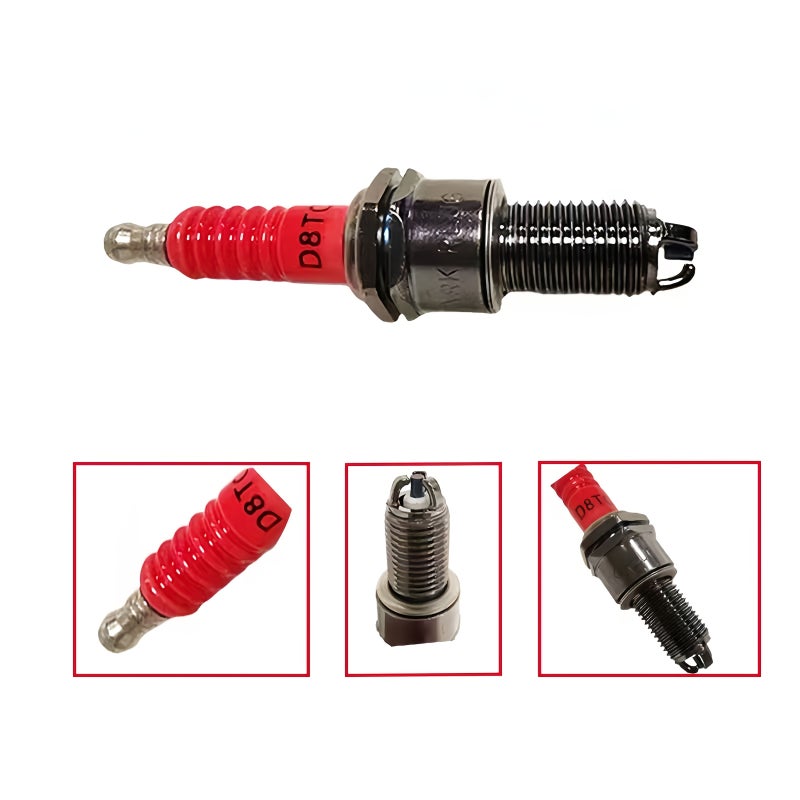 High Performance D8TC Spark Plug Kit For Cg125 250Cc Off Road Motorcycle ATV Beach Vehicle Ignition Coil 1 Set - Image 2