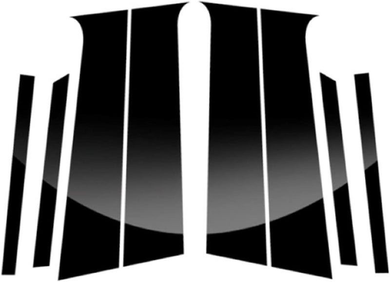 QASULER 8PCS Polished Pillar Posts for Chevrolet Trax - Image 1