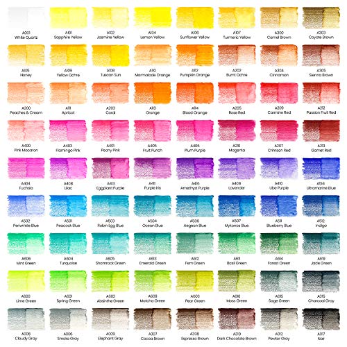 ARTEZA Colored Pencils Set of 72 Soft WaxBased Colored Pencils for Adults and Artists 4 mm BreakResistant Core PreSharpened Drawing Pencils in Metal Tin for Blending Shading Sketching - Image 3