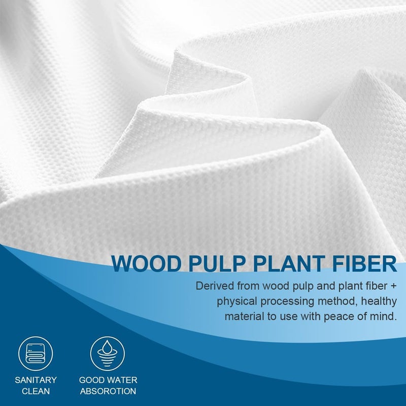 HOUSLET 10 Pack Disposable Bath Towels Durable Large Portable Thicken Camping Towels for Travel Hotel Business Trip Swimming Pet Towels Sauna Spa Hot Spring Water Play (L(50 * 100cm)) - Image 5