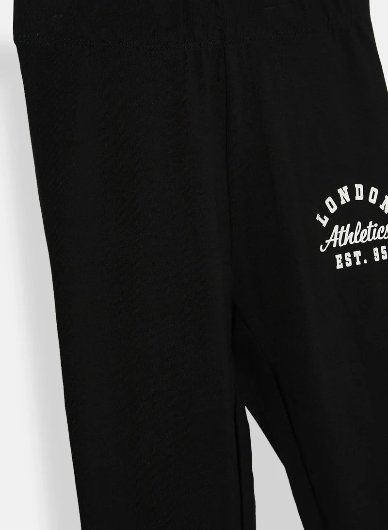 ONLY Girls Slogan Leggings