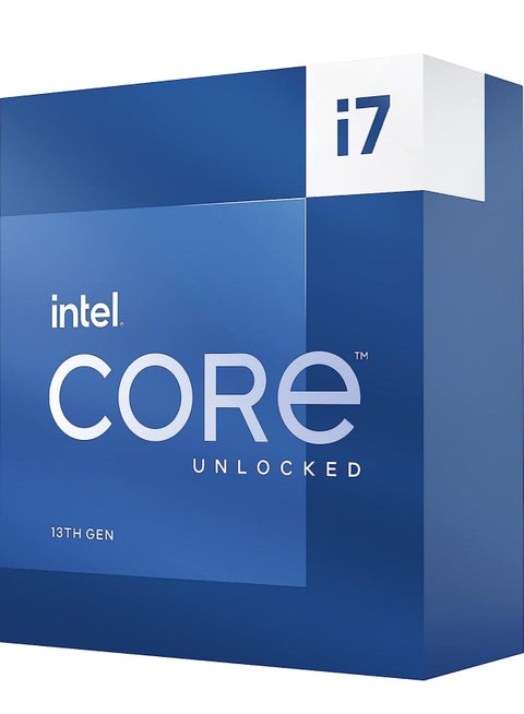 Intel Core i7-13700K Desktop Processor 16 cores (8 P-cores + 8 E-cores) 30M Cache, up to 5.4 GHz