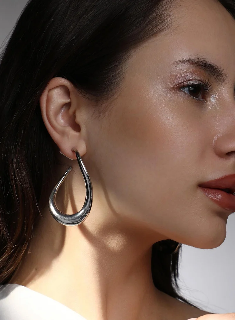 سوهي Women's The Fluid Hoop Earrings