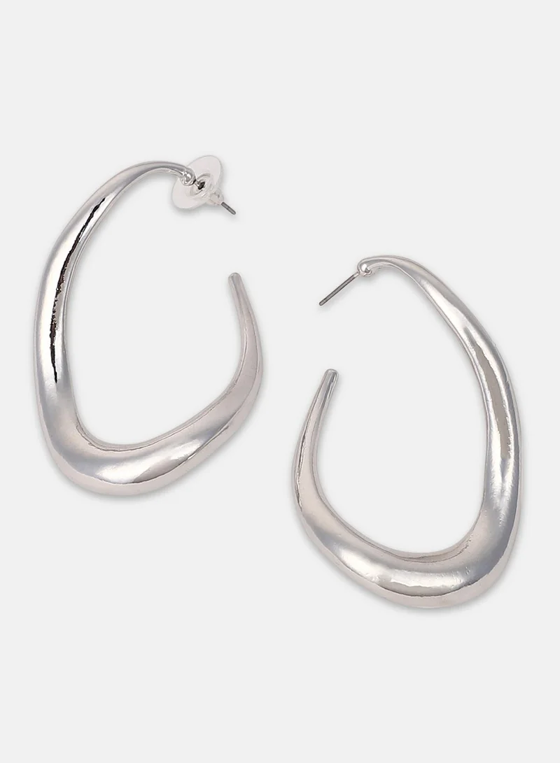سوهي Women's The Fluid Hoop Earrings