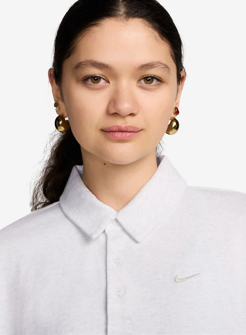 Nike  Nsw Essential Oversized Polo for Women | Best Price UAE