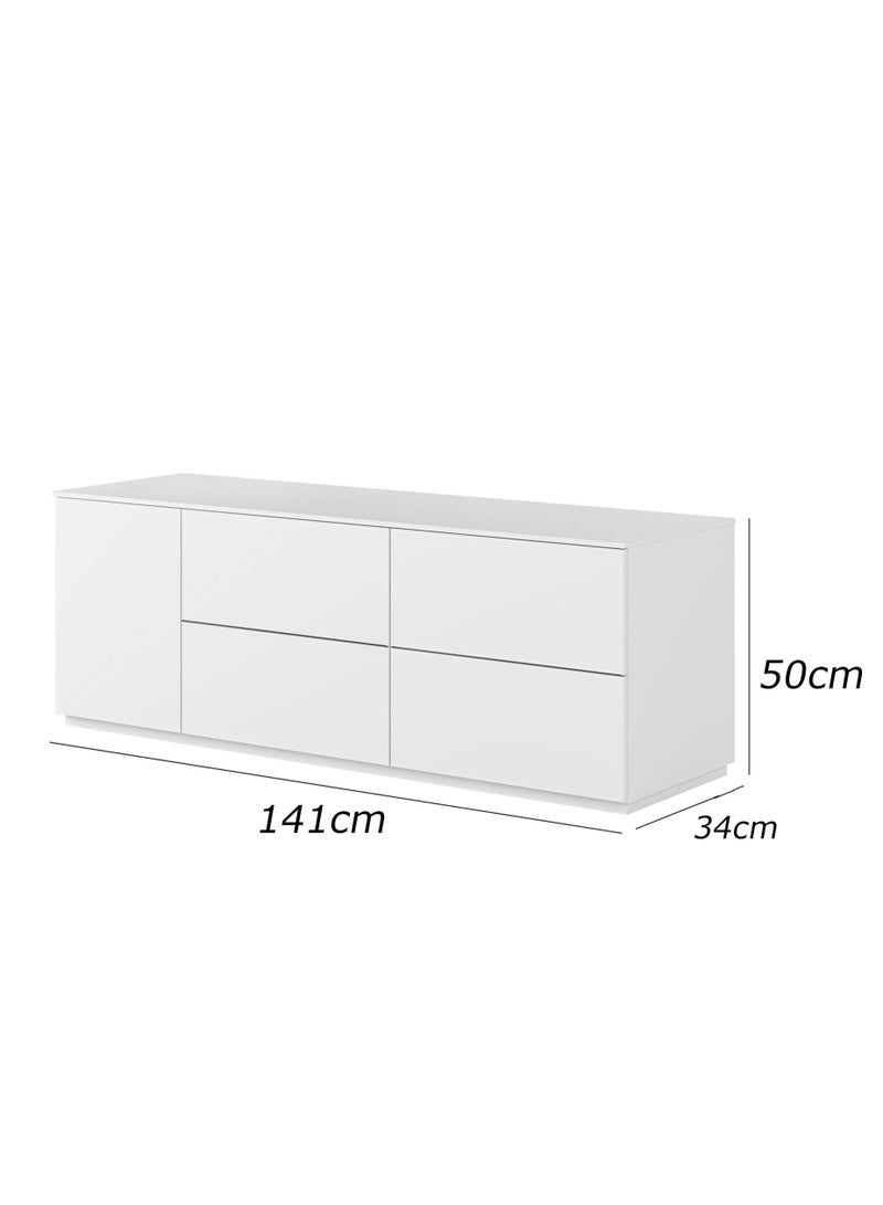 Furniture Store ModernTV unit - Height 50 cm - Width 141 cm - Depth 34 cm, from Furniture Store.  - Image 5