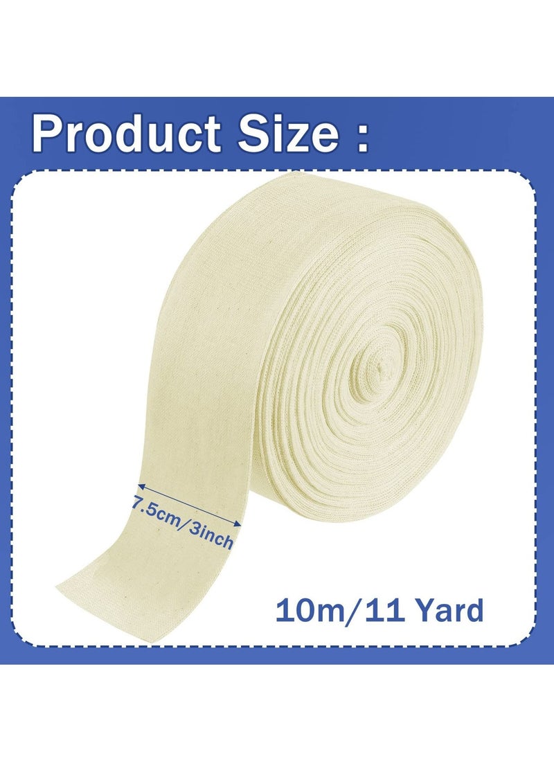 SYOSI - Tubular Bandage Economy Cotton Stockinette Tubular Bandage Comfortable Arm Leg Knee PreWrap for Pre Splinting or Casting Fabrication Tubular Arm Stocking Elastic Tube Bandage 2 Inch  11 Yard - Image 1