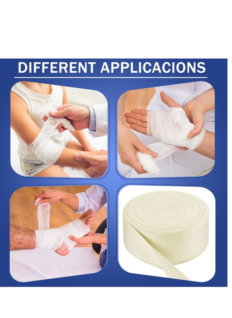 SYOSI - Tubular Bandage Economy Cotton Stockinette Tubular Bandage Comfortable Arm Leg Knee PreWrap for Pre Splinting or Casting Fabrication Tubular Arm Stocking Elastic Tube Bandage 2 Inch  11 Yard - Image 1