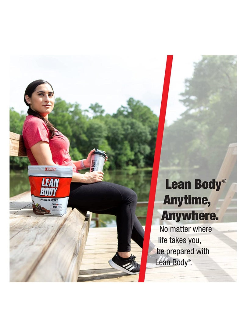 Lean Body Hi-Protein Meal Replacement Shake Power Latte 2.47 Pound