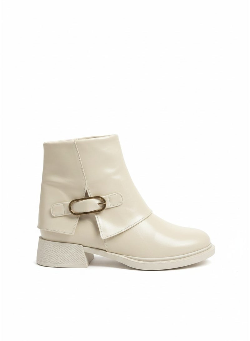 فيبراندا بوت نسائي أنيق بتصميم عملي - Image 1