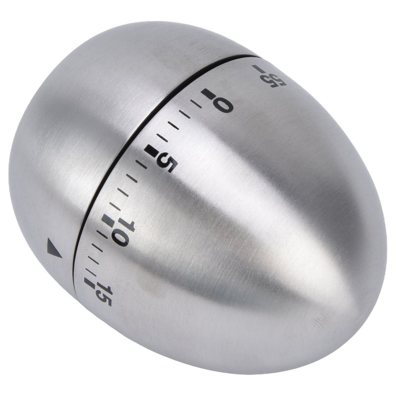Cooking Timer Egg Shaped Clear Scale Design Manual Mechanical 60 Minutes Kitchen Baking Timing Reminder - Image 5