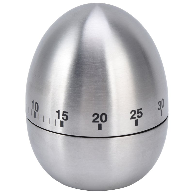 Cooking Timer Egg Shaped Clear Scale Design Manual Mechanical 60 Minutes Kitchen Baking Timing Reminder - Image 2