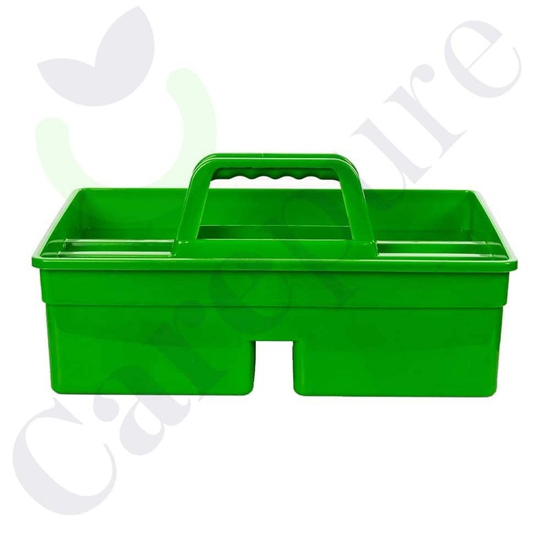 Carepure Caddy Bucket | Industrial Caddy Bucket, Bathroom Caddy, Caddy Organizer, Organizer Basket, Bathroom Organizer Basket, Tool Organizer with Handle for Cleaning Bathroom Floors & Windows (Green) - Image 3
