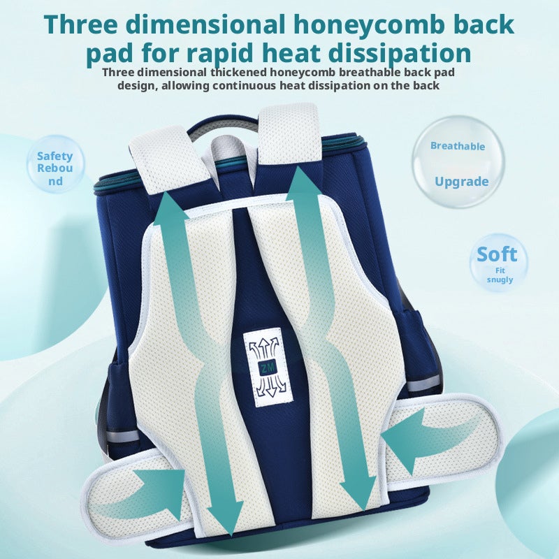Sesame Baby Spinal Support Backpack, Lightweight, Large Capacity - Image 4