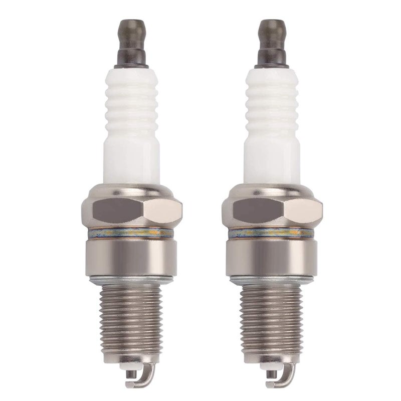 HIPA BPR6ES Spark Plug for NGK 7131 Torch F7RTC MTD 951-10292 951-10292A 751-10292 Honda 98079-56846 Champion RN9YC RN10YC (Set of 2) - Image 1
