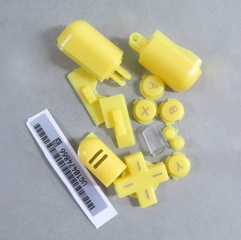 GGZone DS Lite NDSL Button Set (Yellow) - Image 1