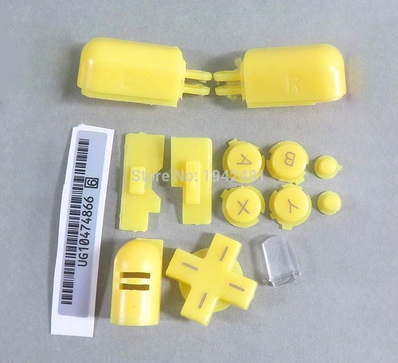 GGZone DS Lite NDSL Button Set (Yellow) - Image 2