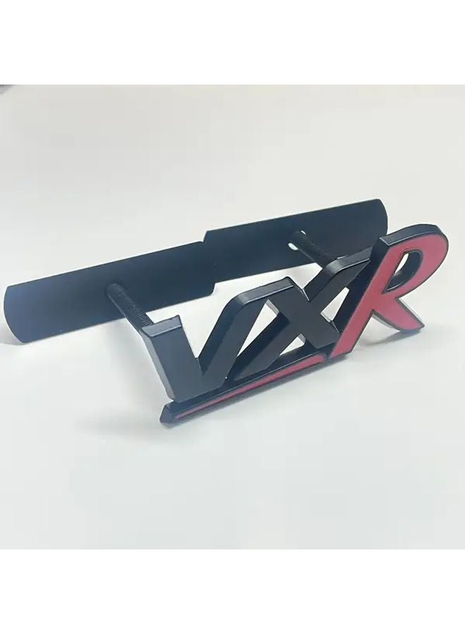 شعار VXR شبكة معدنية رمزية فضية زرقاء 1 قطعة متوافق مع بويك فولفو تويوتا فوكسهول أوبل هولدن جنرال موتورز - Image 5