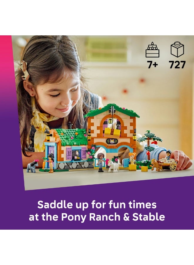 LEGO Friends Pony Ranch & Stable 42654 (727) Pieces - Image 3