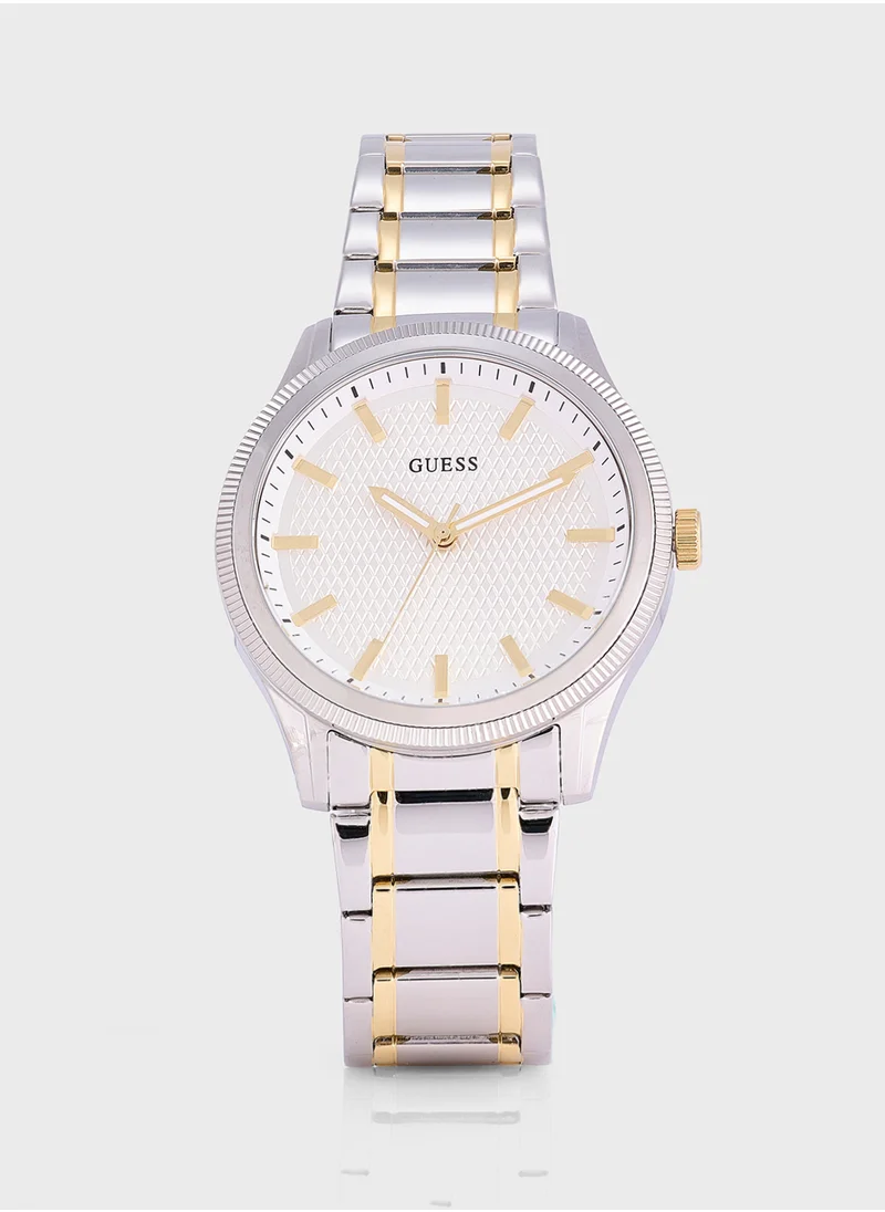 جس Dex Steel Strap Analog Watch