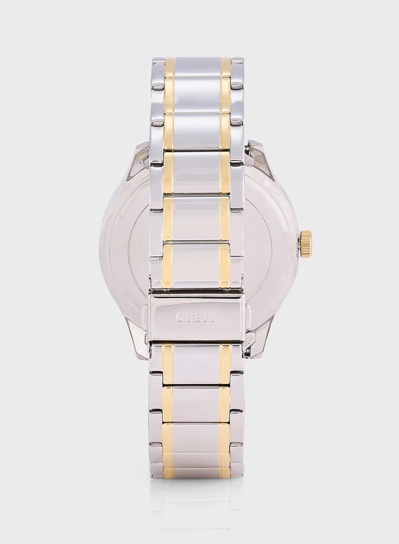 GUESS Dex Steel Strap Analog Watch