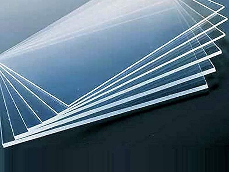 Sure Laser Cut Transparent Acrylic Sheets 12 x 12 Inch 300 x 300 mm 3 mm Thickness Clear Plexiglass Square Sheets for Glass Art and Craft Display DIY Crafts Photo Frames 2Pc