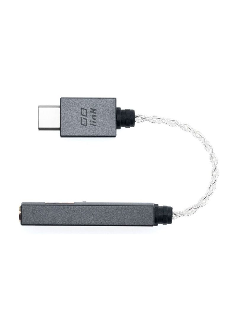 وصلة iFi Audio GO Link DAC Dongle USB-C إلى 3.5 ملم