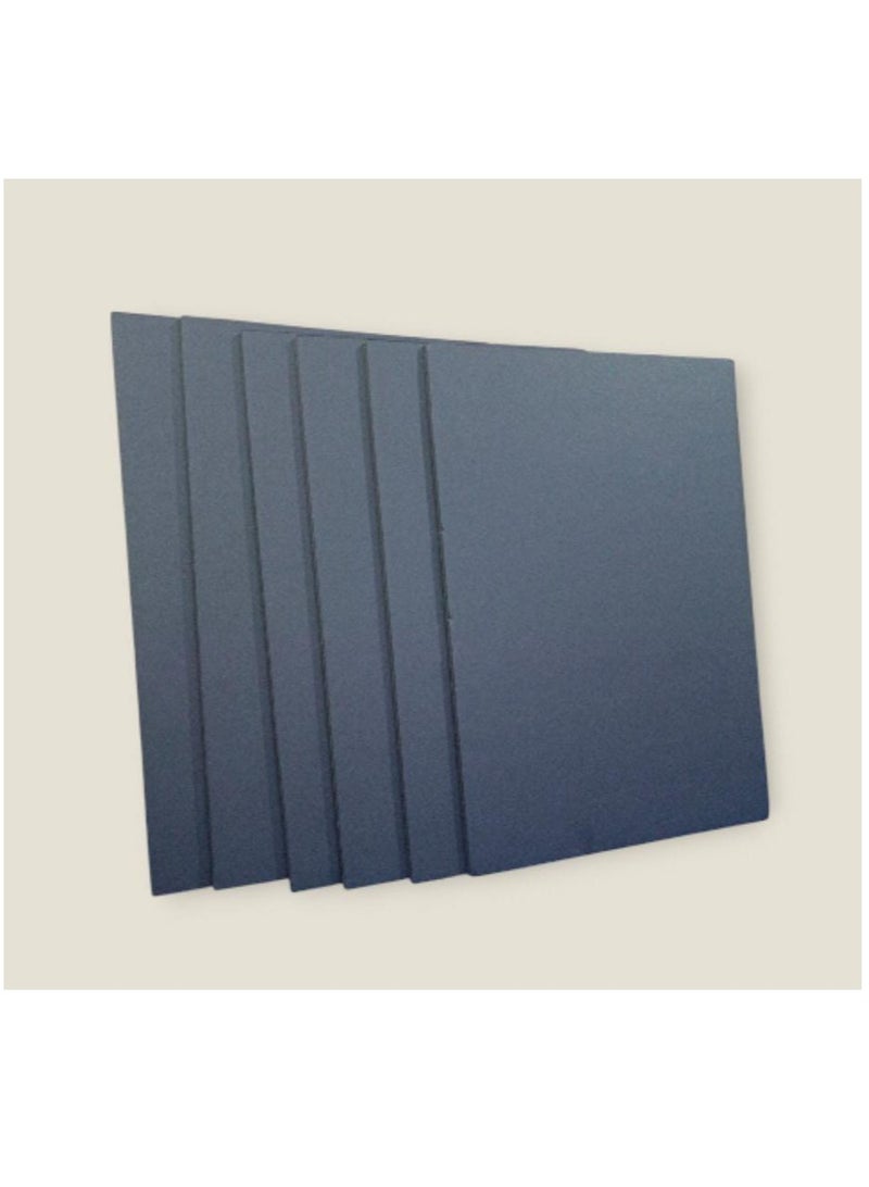 6-Piece A4 Foam Board Black  0,5 mm Thickness - Image 2