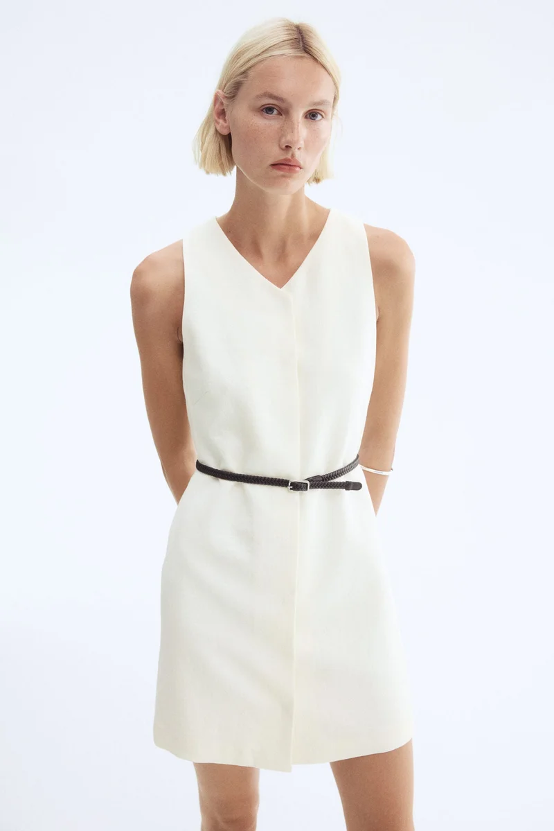 H&M Belted dress