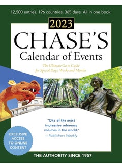 Chase's Calendar of Events 2023: The Ultimate Go-to Guide for Special Days, Weeks and Months 