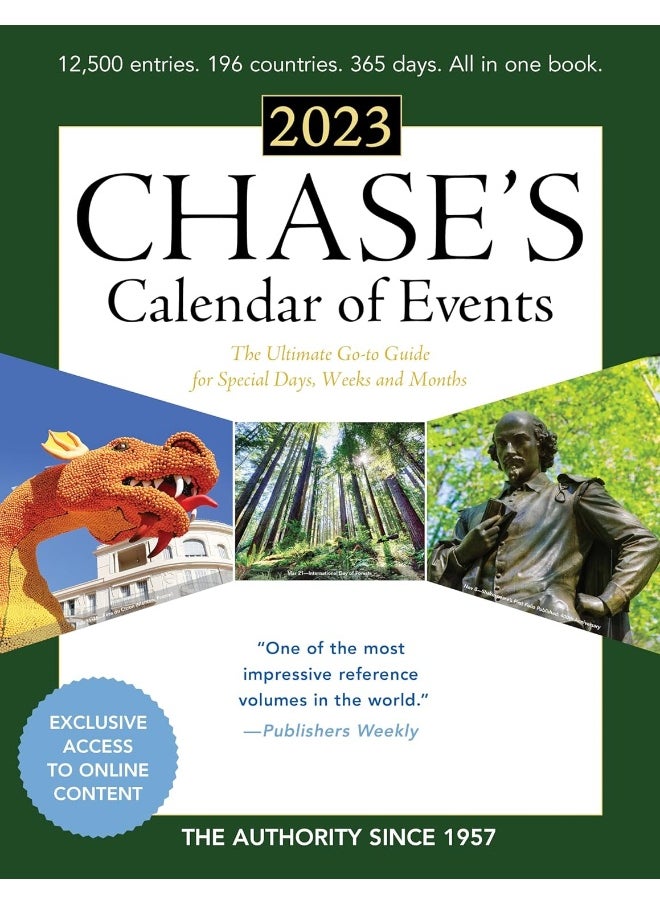 null - Chase's Calendar of Events 2023: The Ultimate Go-to Guide for Special Days, Weeks and Months - Image 1