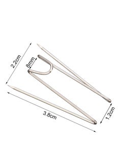 Geyoga Geyoga Fabric Panel Wall Wire Hooks Cubicle Hooks with Clear Storage Box for Interior Exterior Decor for Picture Home School Office DIY(Silver,36 Pcs)  - Image 2