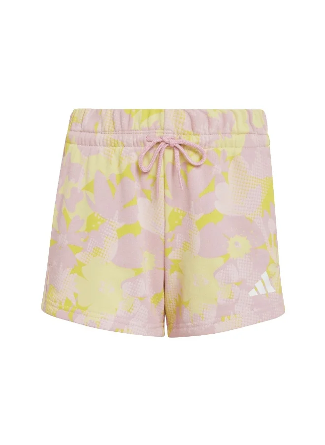 اديداس adidas season essentials flower women shorts
