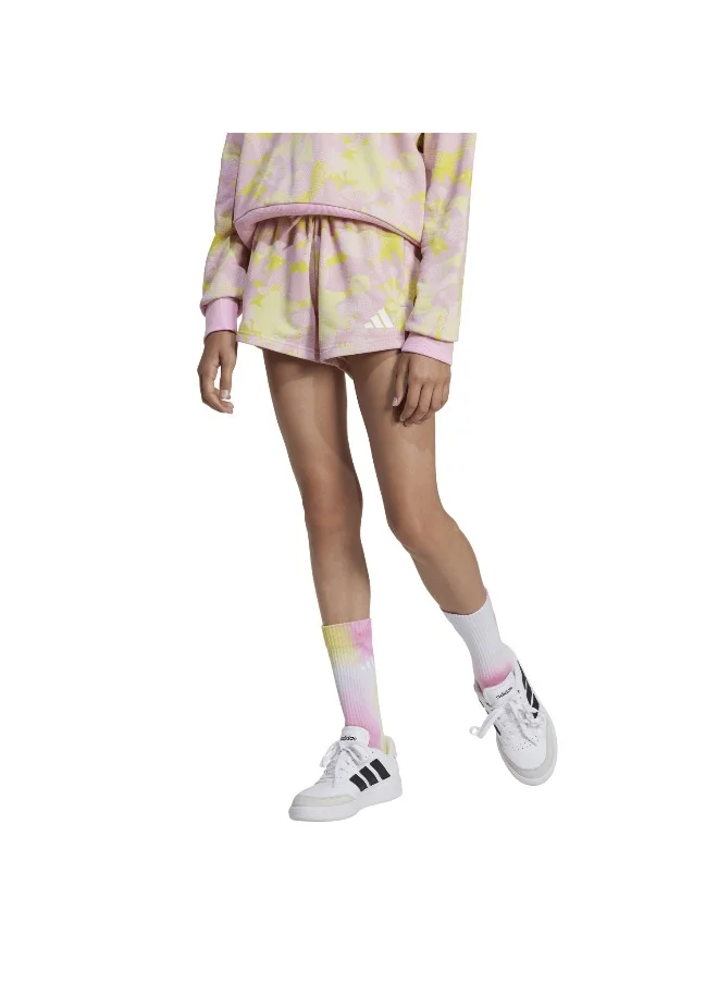 اديداس adidas season essentials flower women shorts