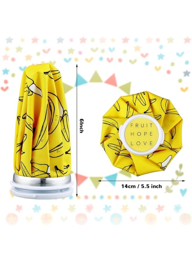 قطعتان من أكياس الثلج والماء الساخن القابلة لإعادة الاستخدام للبالغين، للاستخدام البارد والساخن للإصابات وتسكين الألم وأسنان العقل والرضاعة الطبيعية والعينين المتعبتين، 5.5 بوصة - Image 2