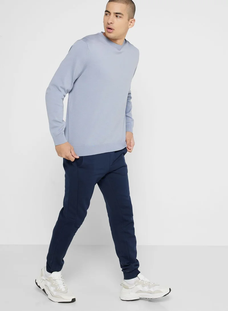 JACK & JONES Drawstring Cuffed Sweatpants