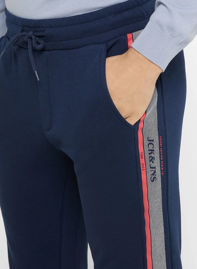 JACK & JONES Drawstring Cuffed Sweatpants