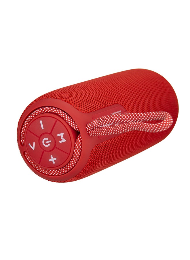 SONASHI - Rechargeable Bluetooth Speaker With Hi-Fi Surround Sound Calling Function / Fm Radio Function / Read Mp3 Red Bluetooth Speaker With Rechargeable Battery And Deep Powerful Bass Audio And Video - Image 1