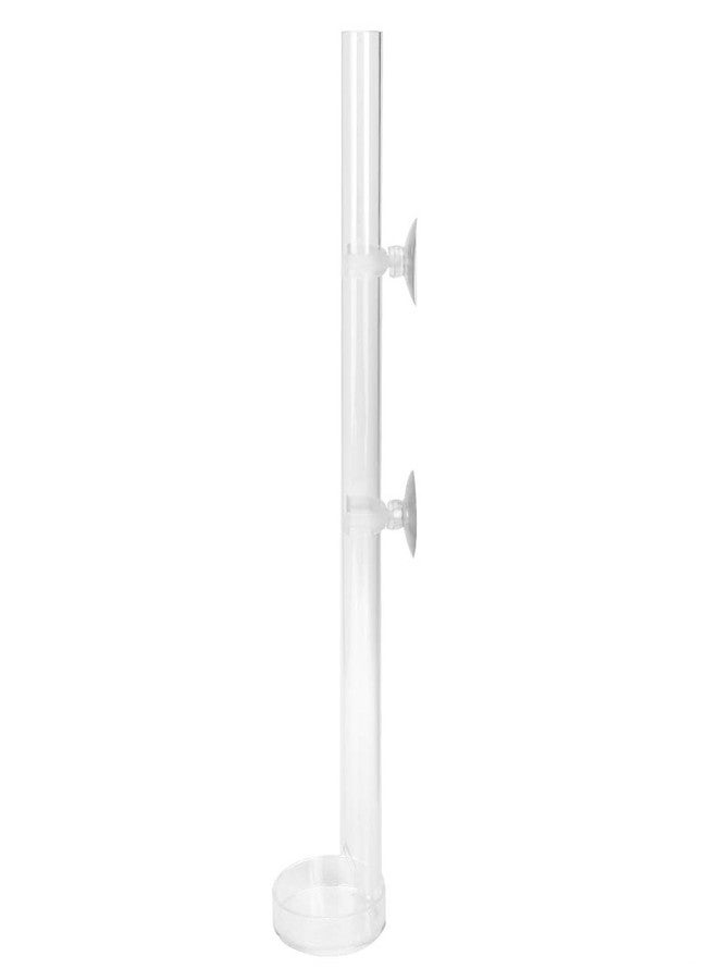 Estink Aquarium Feeding Tube, Acrylic Transparent Fish Feeder for Crystal Shrimp, Tropical Fish (Tube Length 40 cm) - Image 1