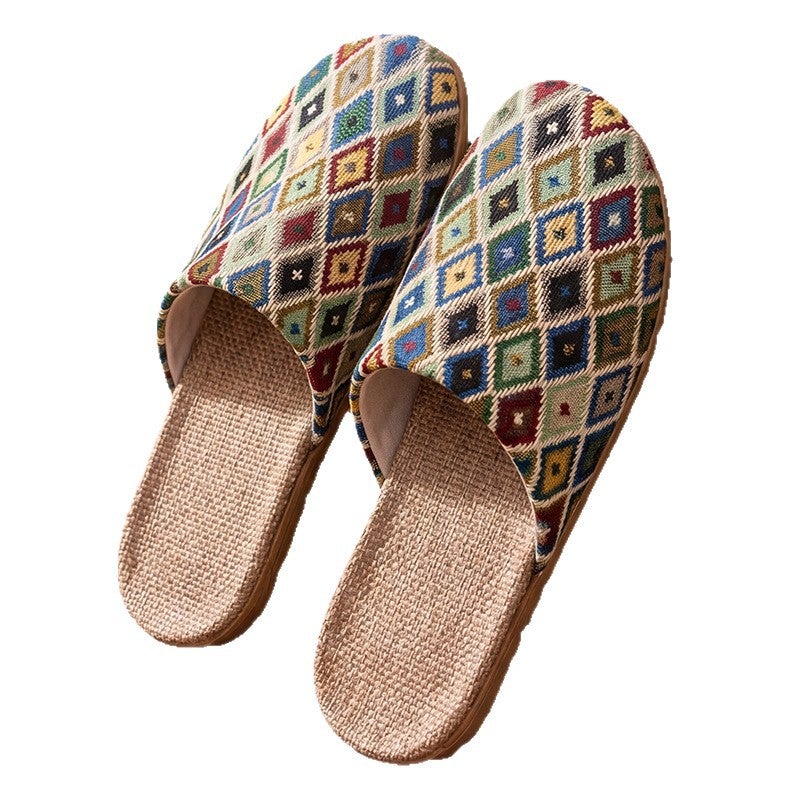 صندل كتان مريح مضاد للانزلاق للجنسين - Image 5