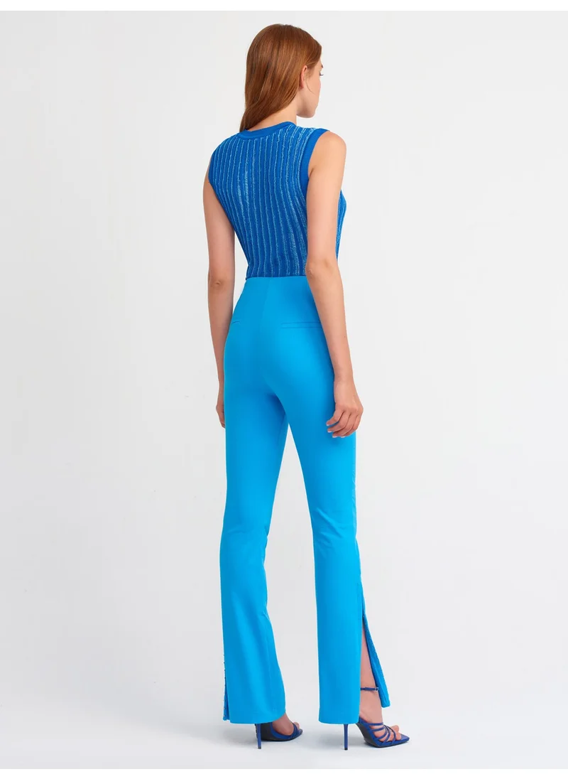 Dilvin 70339 Agraf Detailed Trousers-Saks