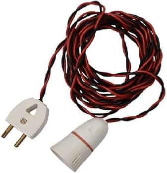 SEER SEER Bulb Holder with Wire and 2 Pin Plug with light socket 2meter wire  - Image 4