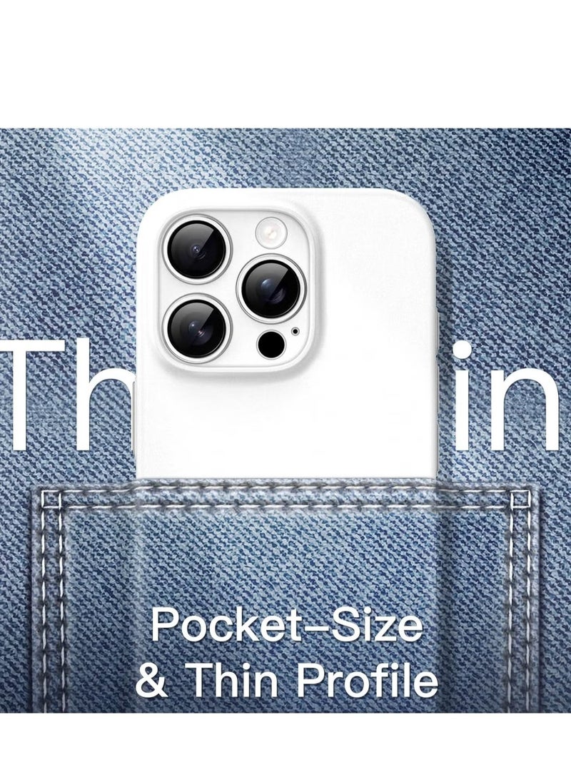 JAJEEK Ultra-Slim 0.35mm Case for iPhone 16 Pro Max (6.9 Inch) – Lightweight Matte Finish, Full Camera Lens Protection, Minimalist Hard Cover, Sleek & Durable Design, Perfect Fit for Everyday Protection - Image 4